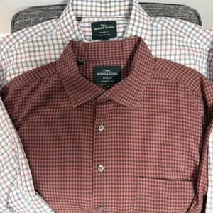 Rodd & Gunn 100% Cotton Men's Button Down Shirt Bundle (2), 2XL